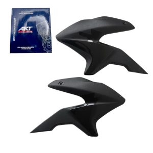 Juego Cubierta Tanque Negro Texturizado AKT 125/150TTR