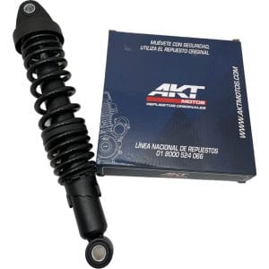 Amortiguador X 1 (Color negro doble resorte) AKT SLR NKDR D