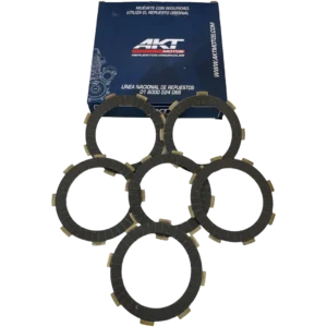 Juego Discos Clutch x 6 AKT 250TT