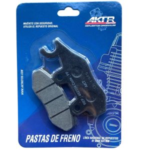 Juego Pastillas Freno Delantero (GRUESA) AKT 125EVO 125NE 125R3 NKDR SLR TTX